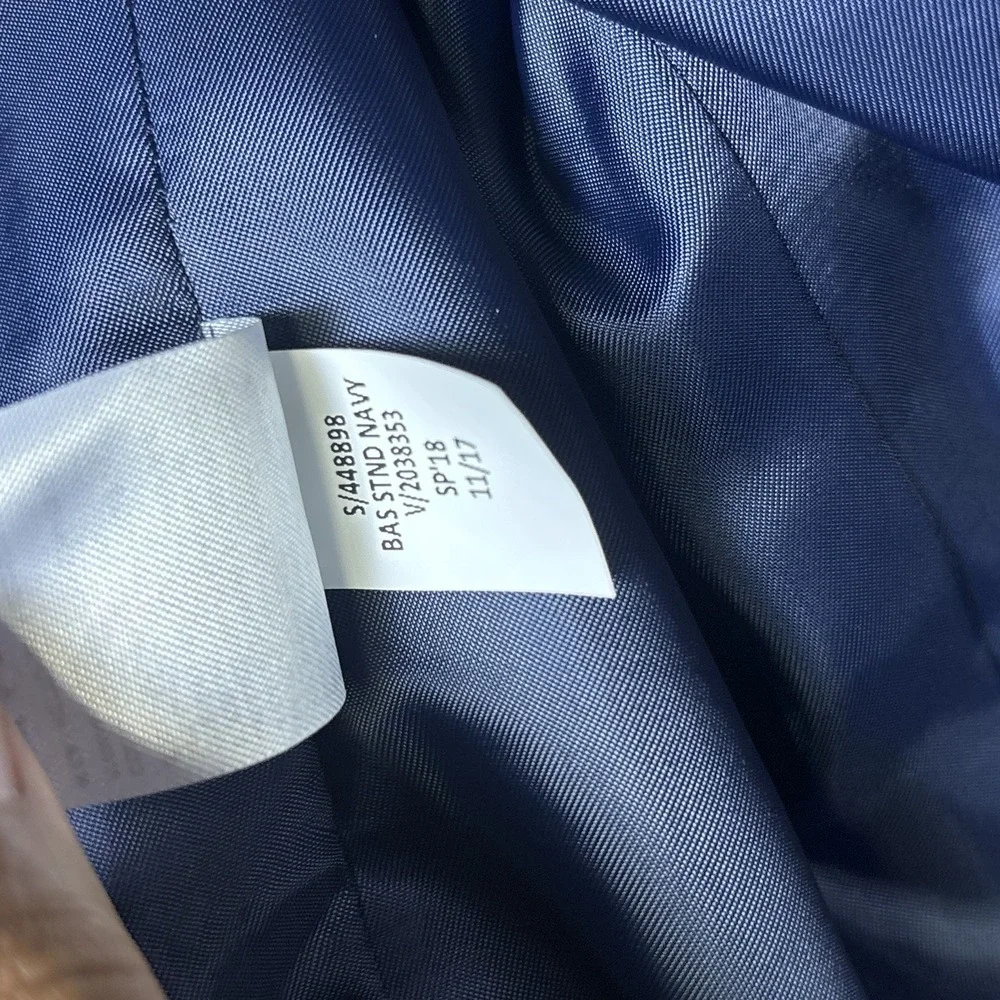 Banana Republic Factory Standard Fit Sport Coat Blazer Navy Blue 44R NWT